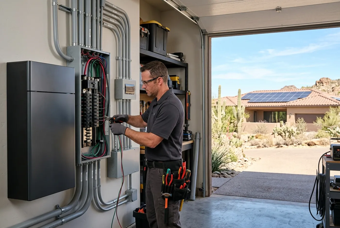 Solar & Battery Backup Wiring, Rufino Electric